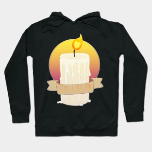 'Slow Burn' romance candle Hoodie